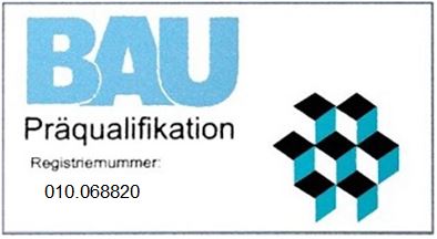 BAU Präqualifikation Logo